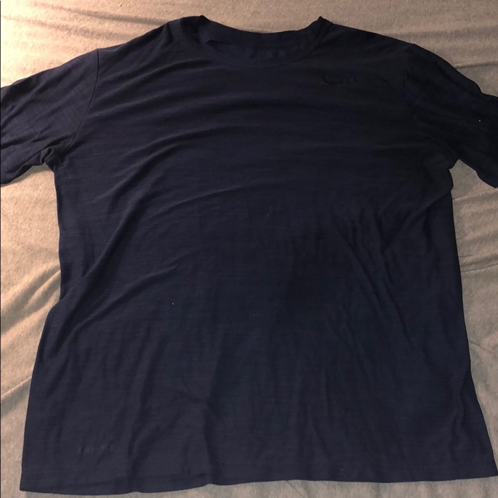 Blue Nike shirt